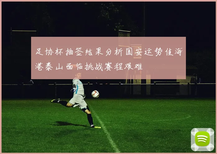 足协杯抽签结果分析国安运势佳海港泰山面临挑战赛程艰难